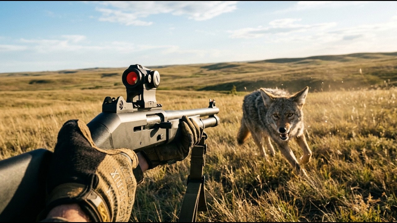 Aggressive Coyotes Up Close | Heart-Stopping Hunting Action - YouTube