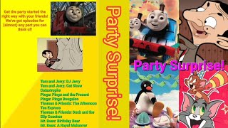 Party Surprise! DVD Menu