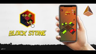Block Stone - Move the puzzle piecet | 3D cube (Game trailer) old version screenshot 2