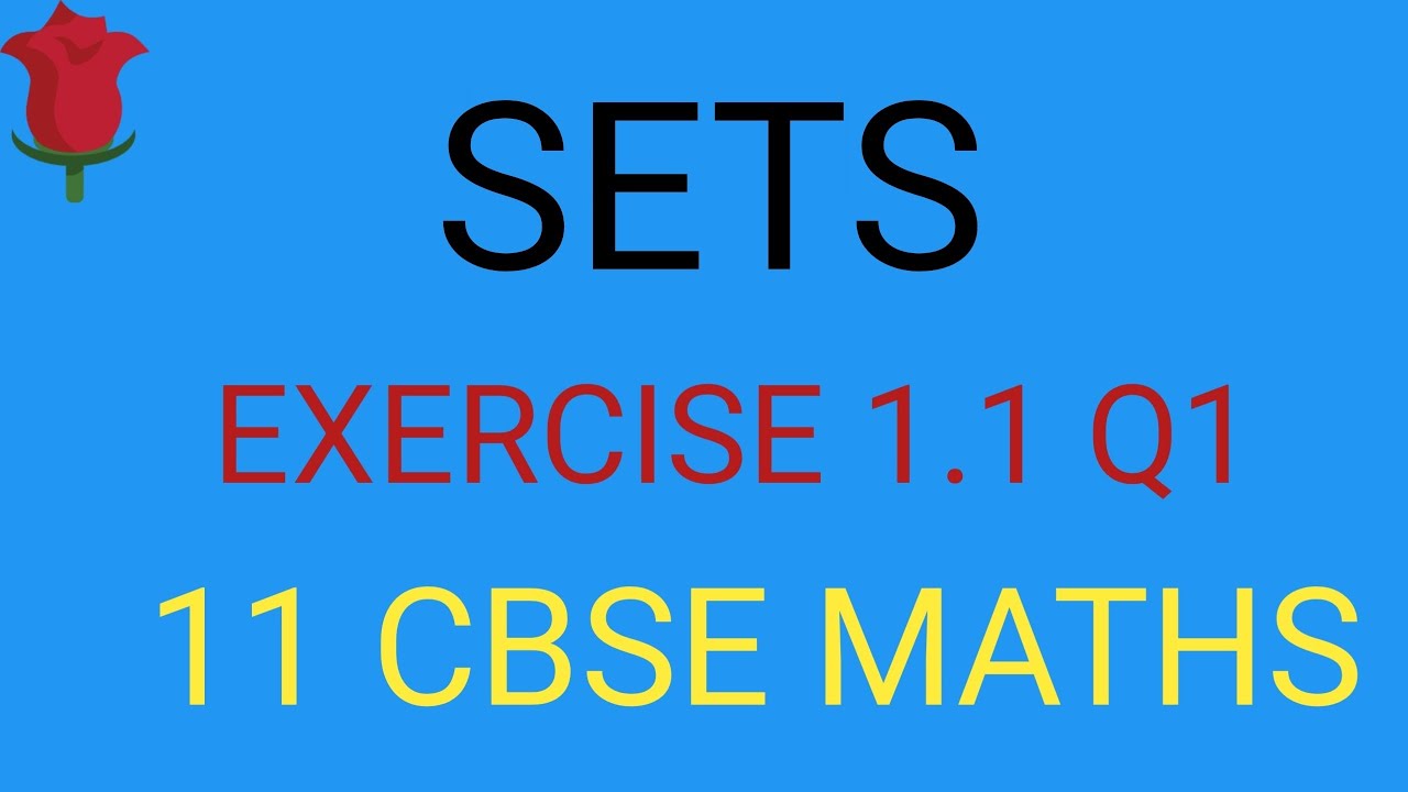 sets class 11 Maths Chapter 1 one shot in 15 mins | CBSE Class ! - YouTube
