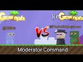 Growtopia vs regrowtopia moderator commands 