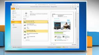 Outlook 2010: Print specific page of a message