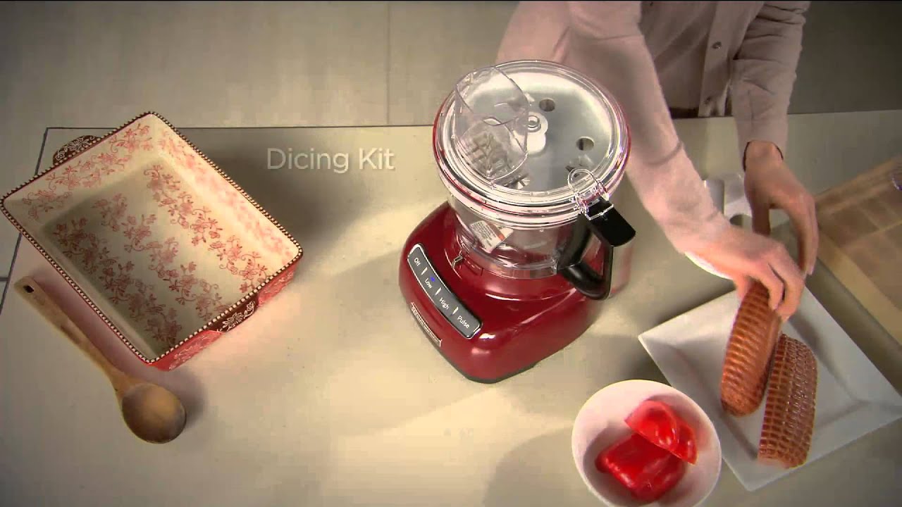 Ship Week 10/11 KitchenAid 13-cup Food Processor with Dicing Kit