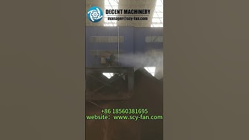 How Do You Optimize Water Usage in a Fog Cannon for Efficient Dust Suppression? #dustsuppression