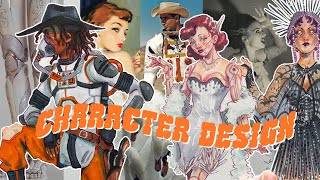 ★ TURNING YOUR PINTEREST BOARDS INTO CHARACTERS | character design challenge ★