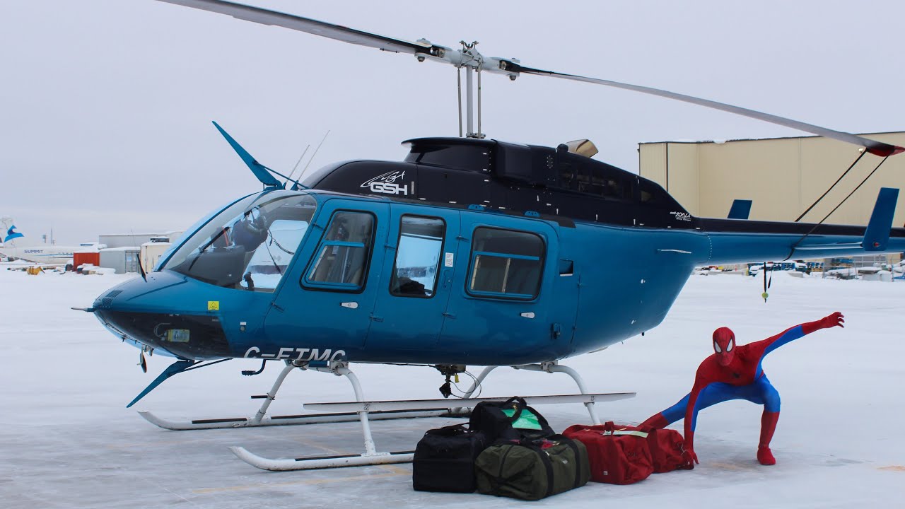 Spider-man swings into Dettah