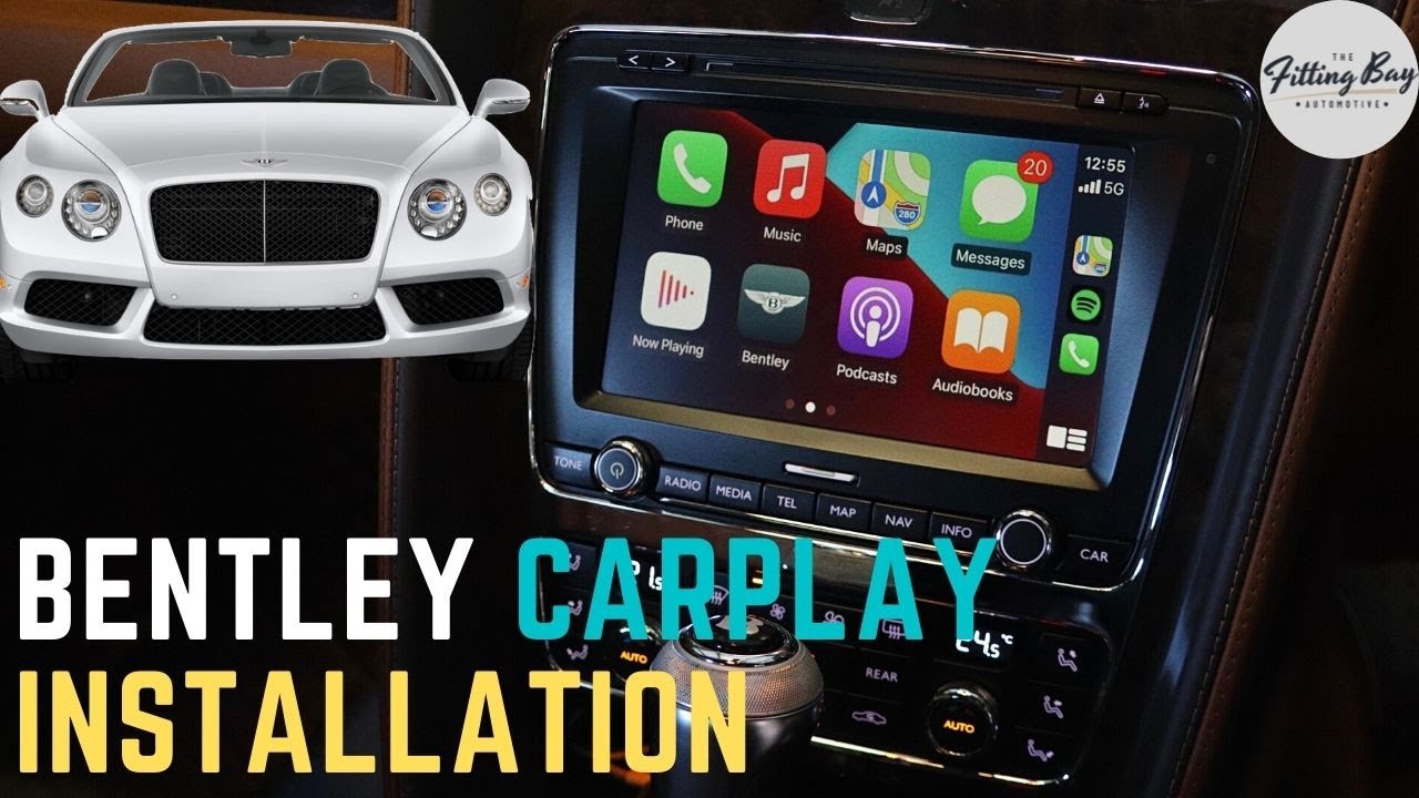 Módulo Carplay y Android Auto inalámbrico BENTLEY Continental y Flying Spur