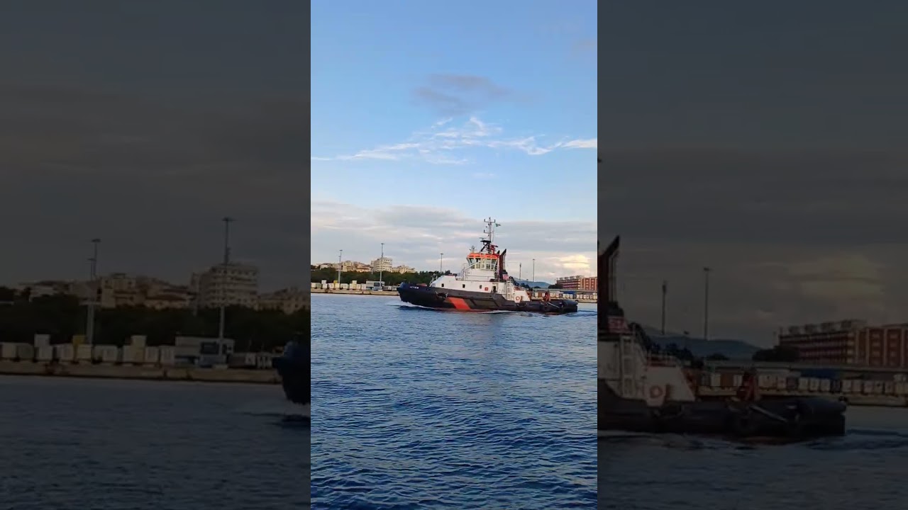 Tugboat in Trieste Harbour 