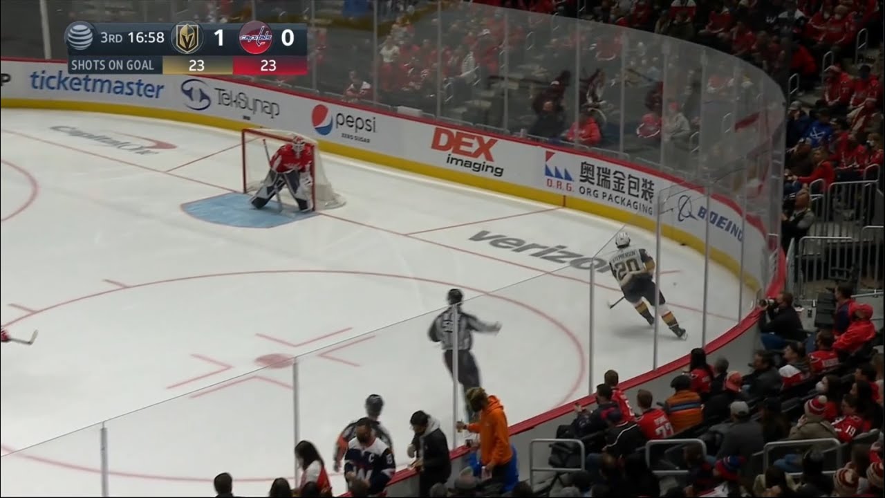 Ref calls icing while staring directly at Stephenson