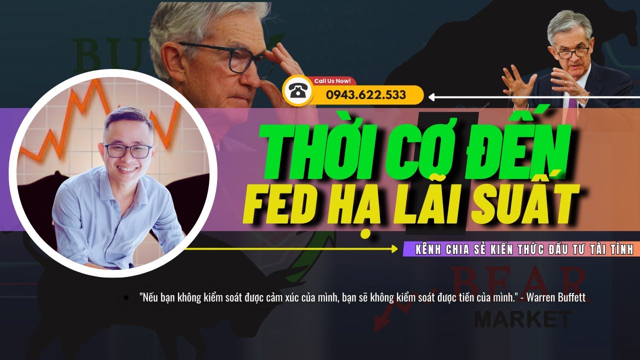 Nhận định thị trường 25.08 - 29.08| Chủ tịch Fed phát tín hiệu cắt giảm lãi suất| TUẤN Đ.T Channel