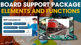 Components of Board Support Package|BSP Elements and Functions in HINDI URDU
