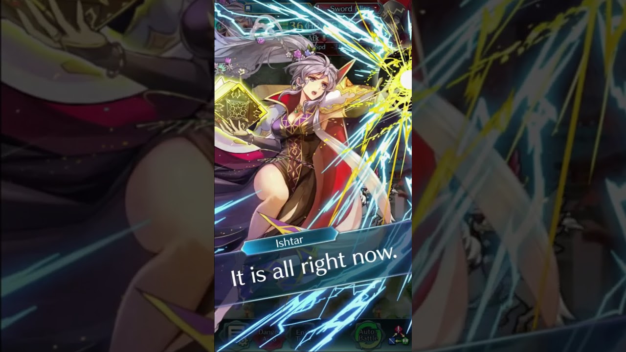 Ascended Ishtar Critical Quotes - Fire Emblem Heroes #Shorts #Nintendo #FireEmblem