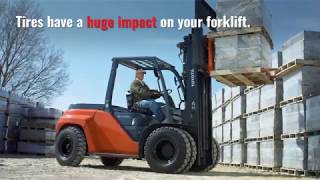 When to Replace Your Forklift Tires