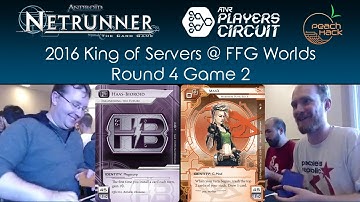 Netrunner - HB: ETF vs. MaxX - 2016 King of Servers - Round 4 Game 2
