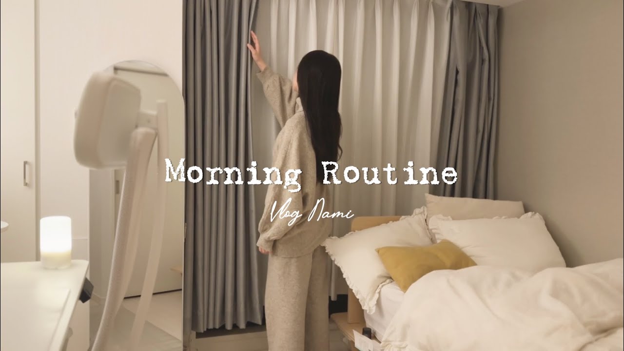 ⁣【朝5時半】寒い冬の暗い朝から1日を始める休日のモーニングルーティン｜5am Morning Routine Japan VLOG