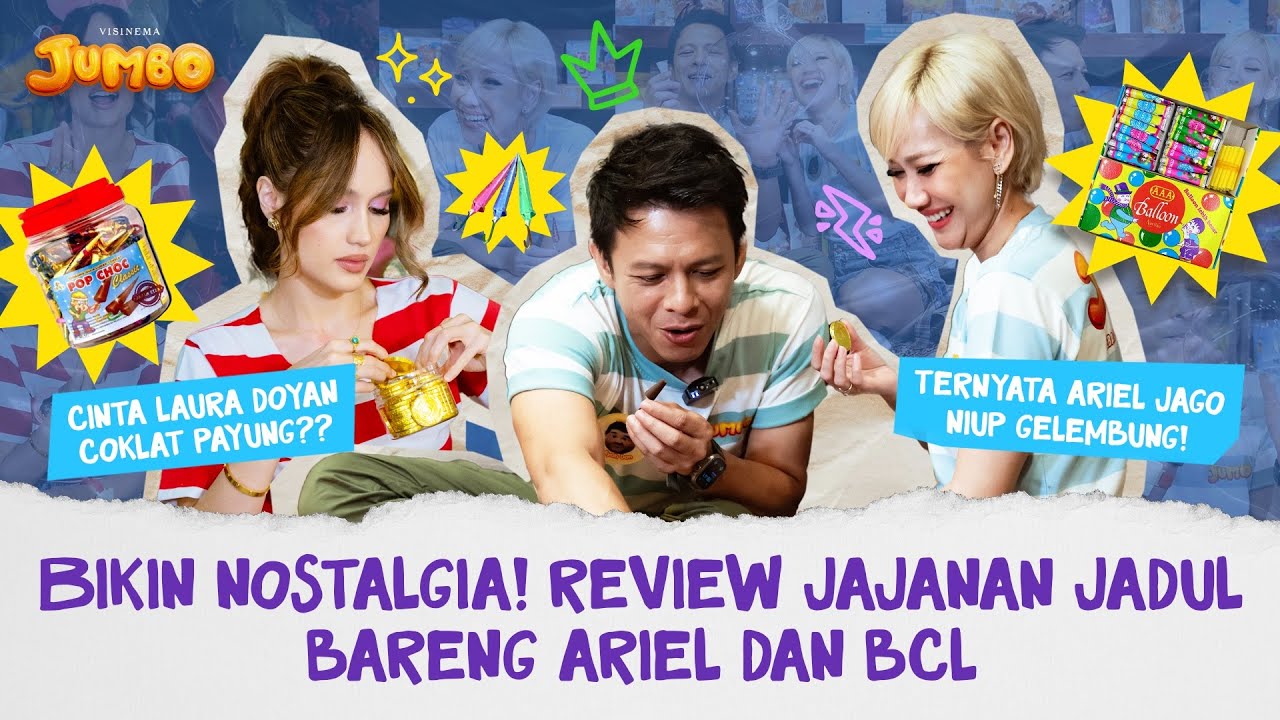 SIAPA SANGKA! ARIEL, BCL, & CINTA LAURA JAGO NIUP GELEMBUNG? | JUMBO TAYANG 31 MARET 2025 DI BIOSKOP