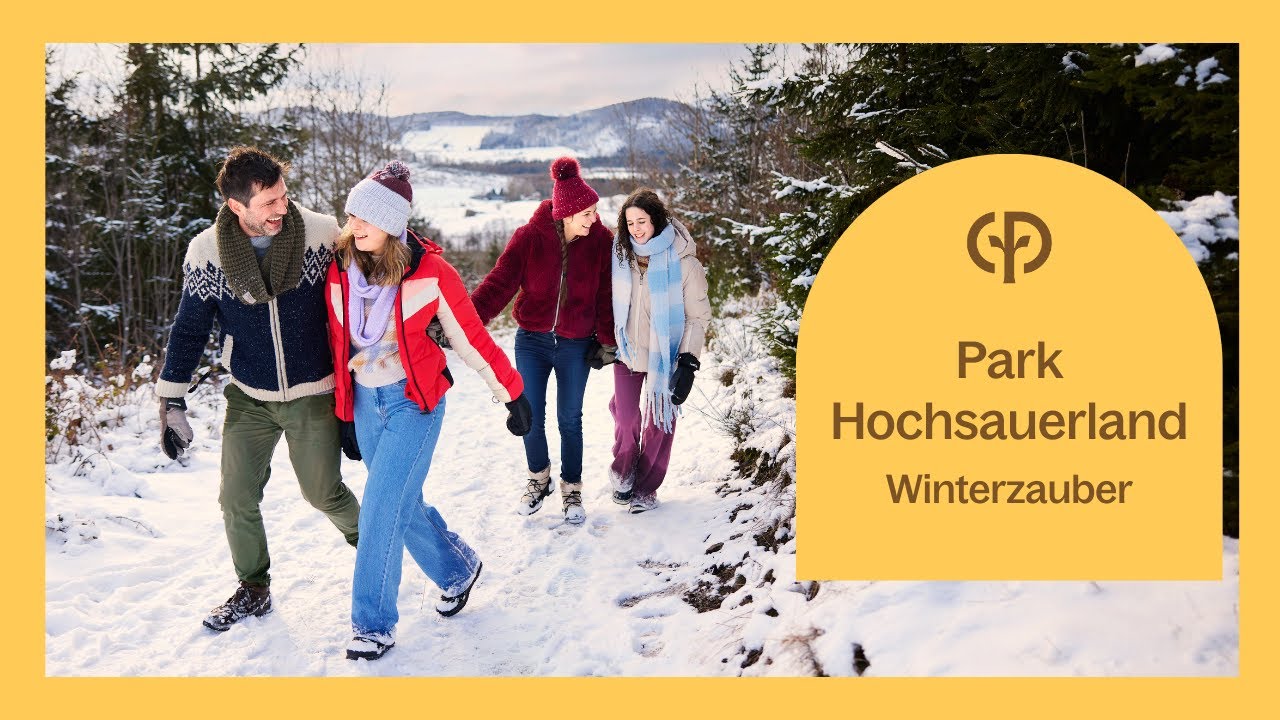 Winterzauber in Park Hochsauerland | Schnee, Spaß & magische Momente | Center Parcs
