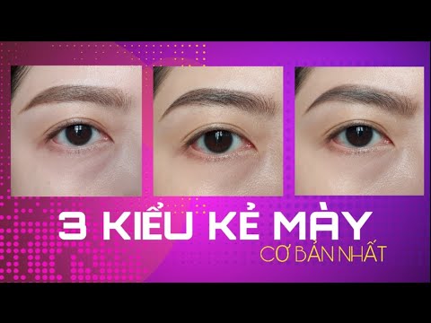 Video 3 KIỂU KẺ MÀY CƠ BẢN CHO NGƯỜI MỚI BẮT ĐẦU | Thảo Diệp... - youtube