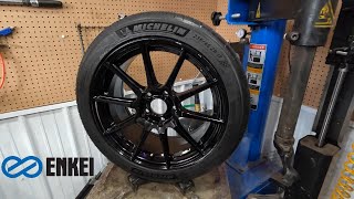 Enkei TS-10 Wheels on a 2022 Subaru WRX.