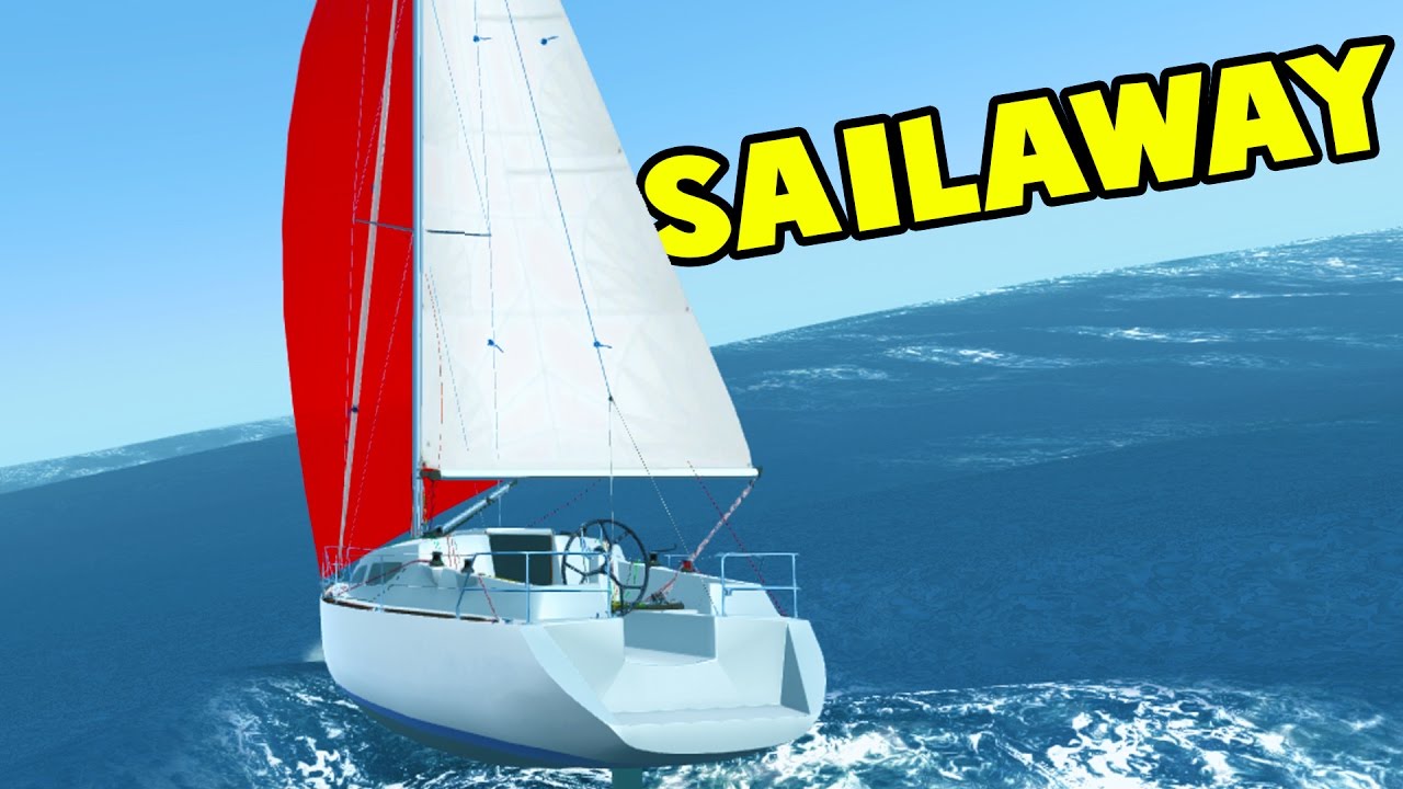 Sailing through MASSIVE Waves and Storms Near Australia! Sailboat Simulator - Sailaway Gameplay