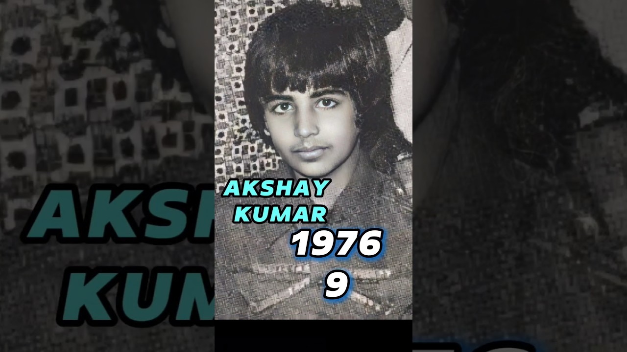 AKSHAY KUMAR Age Transformation (1967-2025) then & now | #akshaykumar Akshay kumar old pics