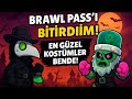 BRAWL PASS'İ ALDIM VE FULLEDİM!! EFSANE AÇILIM VE KOSTÜMLER GELDİ 😱😨