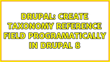 Drupal: Create taxonomy reference field programatically in Drupal 8