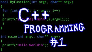 How to C++: 'Hello World', for loops, if, and the precursor to string comparisons