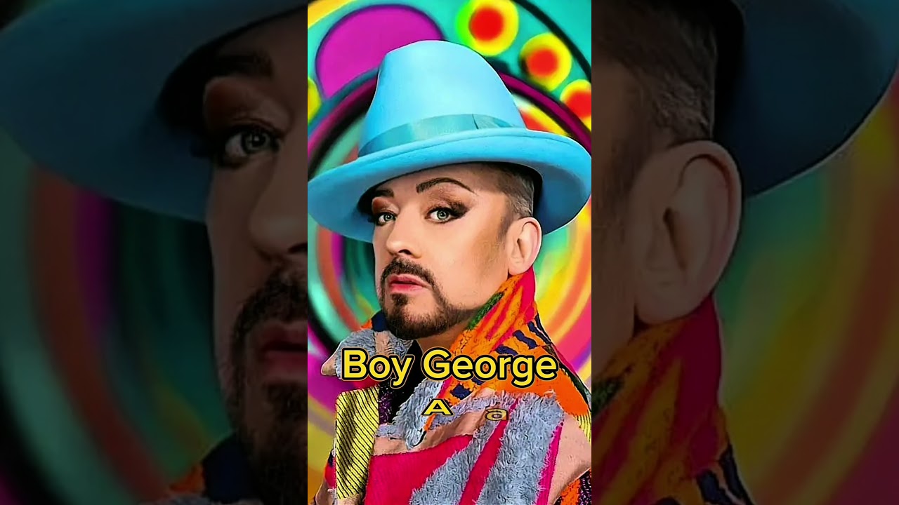 Boy George. Singers 80s and 90s then and now. 