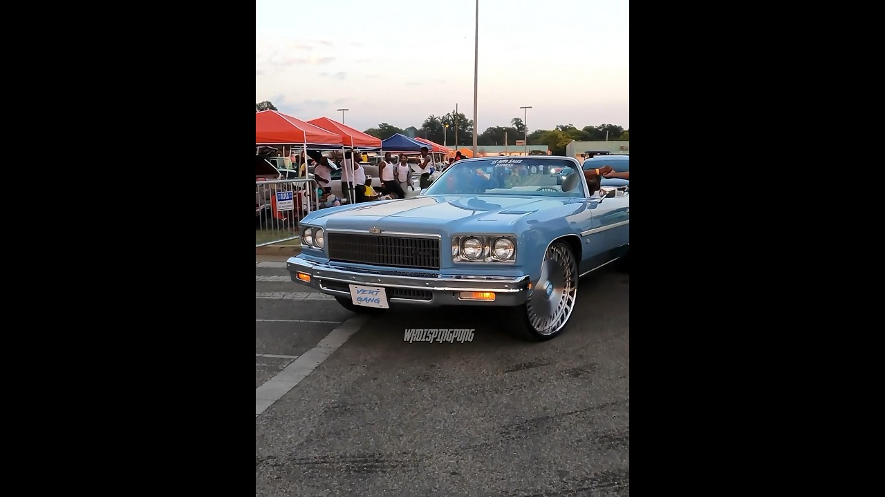 1975 Chevy impala on 26” Forgiatos