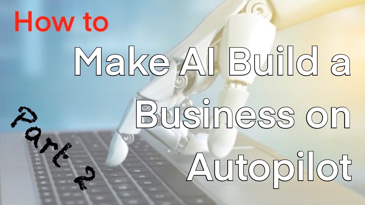 Can AI build an online business from scratch part 2 - YouTube