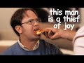 dwight schrute being a thief of joy | The Office US | Comedy Bites