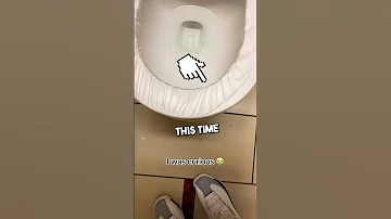 Toilet Plastic Wrap Exposed 