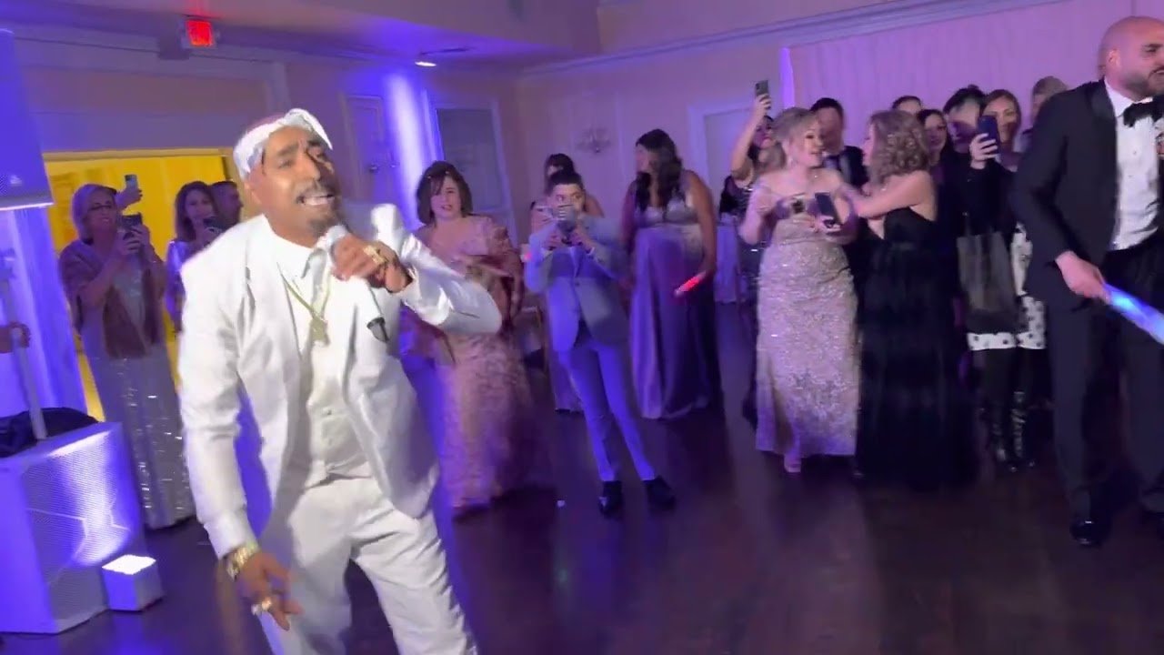 Tupac Shakur tribute artist wedding show 4/30/23 Melissa and Sam @thugangel12 