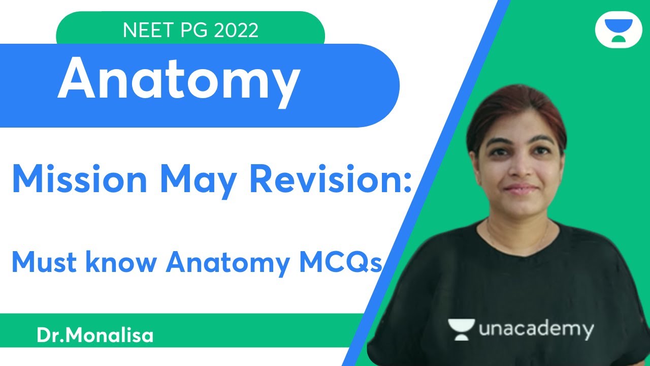 Must Know Anatomy MCQs Session-II |NEET PG | Dr.Monalisa | Let's Crack NEET PG