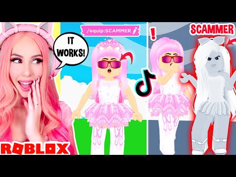 Testing VIRAL ROBLOX TIKTOK HACKS To See If They ACTUALLY WORK... Roblox