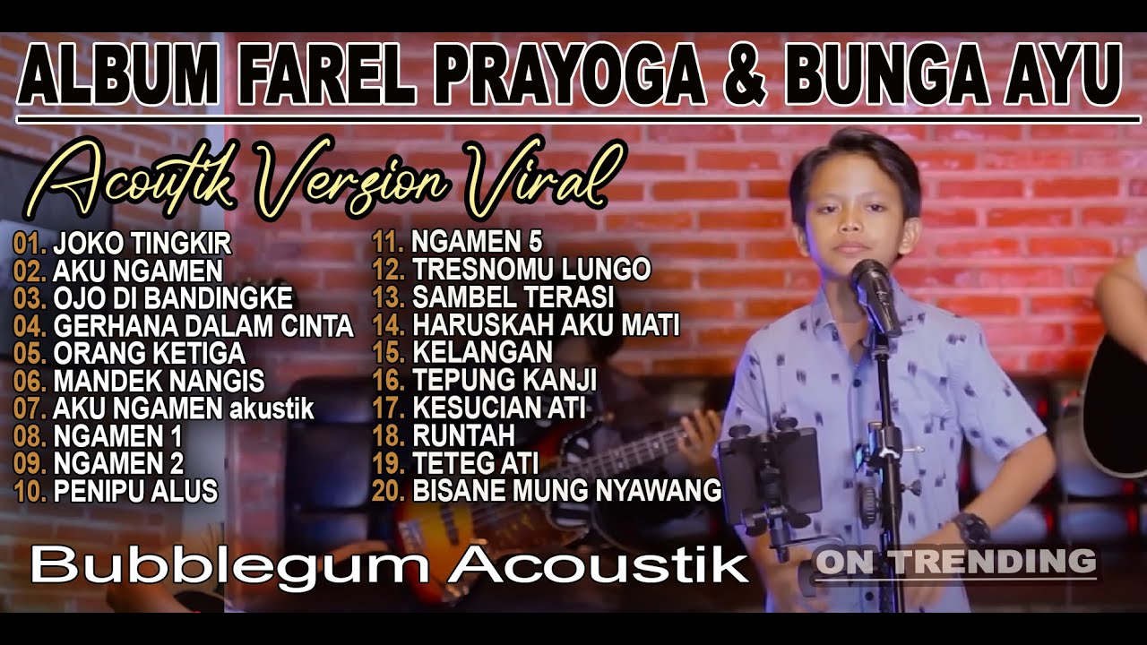 FAREL PRAYOGA - JOKO TINGKIR, OJO DIBANDINGKE - FULL ALBUM TERBARU VIRAL TIKTOK 2025