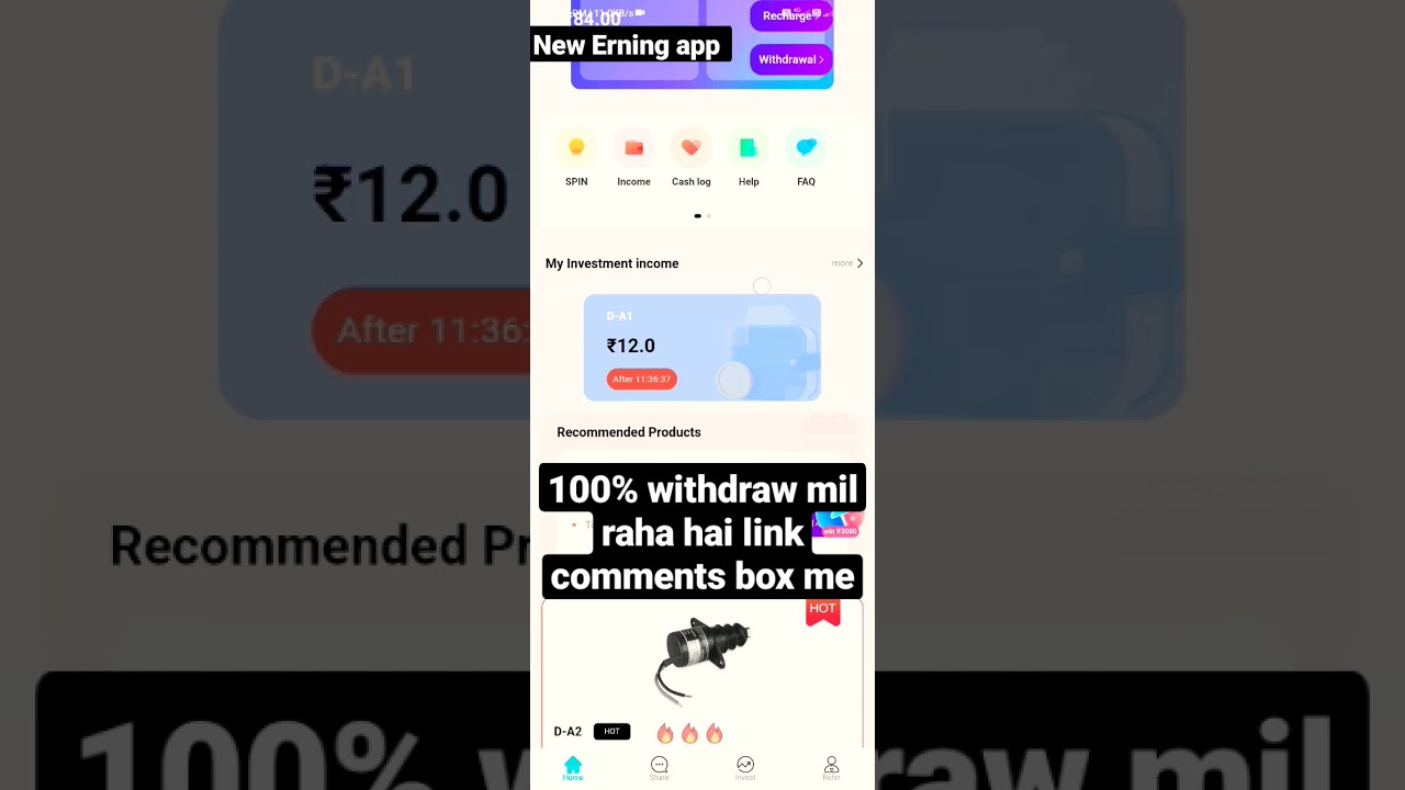 New Erning app🤑🤑🤑 