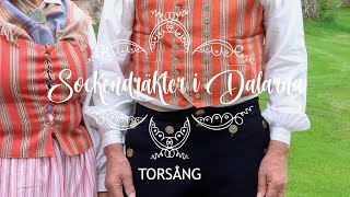 Folk costumes in Dalarna - Torsång