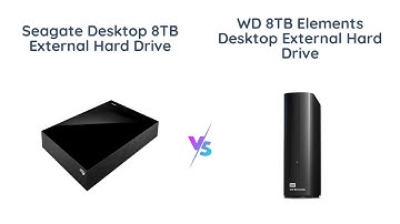 Seagate vs WD: Which 8TB External Hard Drive is Better?