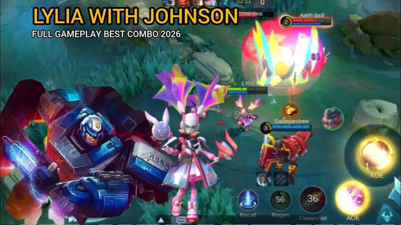 LYLIA AND JOHNSON COMBO UNLIMITED 2026 [ MOBILE LEGENDS BANGBANG ]