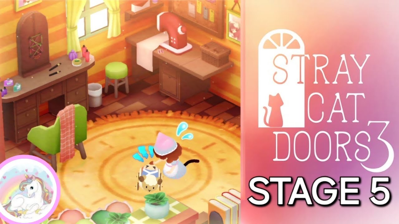 STRAY CAT DOOR 3 STAGE 5 FULL WALKTHROUGH