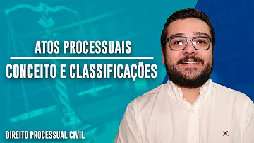 O que é tipicidade e atipicidade do ato processual?