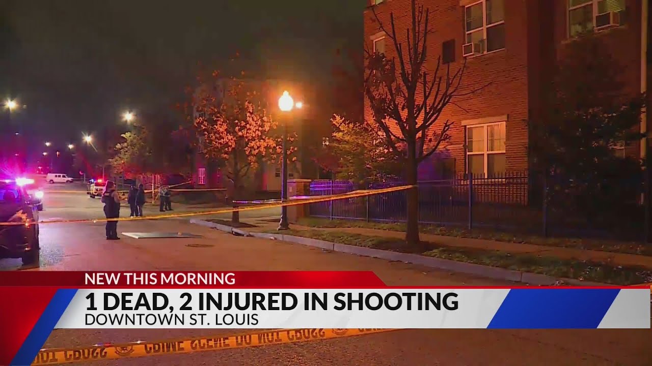 St. Louis shooting leaves one dead, two injured - YouTube