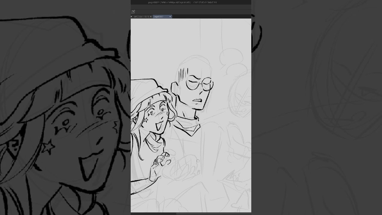 Потерпеть неудачу 50 раз, прежде чем получить хотя бы один хороший рисунок :D OC-tober, дни 2 и 3...