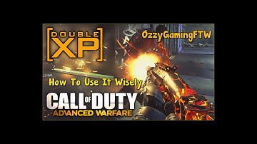 OzzyGamingFTW: How To Use Double XP Wisely Advanced Warfare (HardPoint 250-0)
