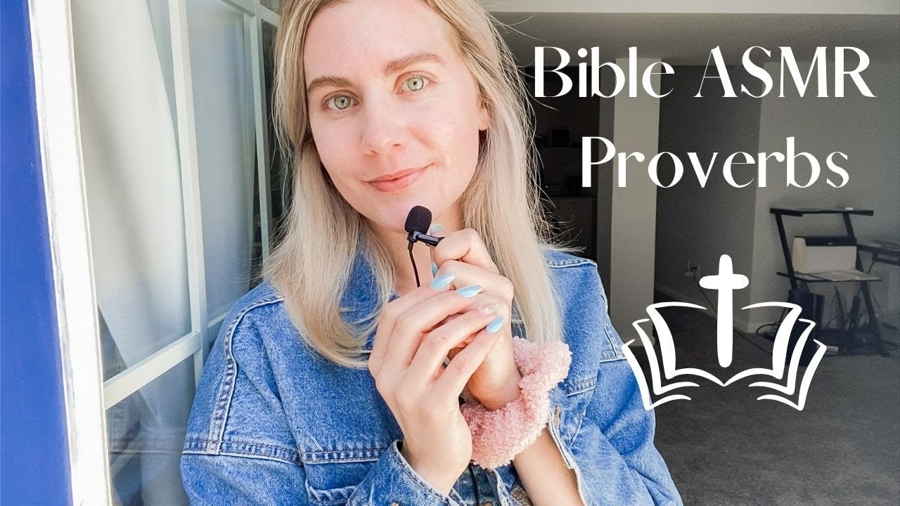 Christian ASMR Bible Reading ~ Whispering Proverbs for Sleep