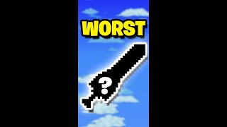 These are the Worst Terraria Weapons