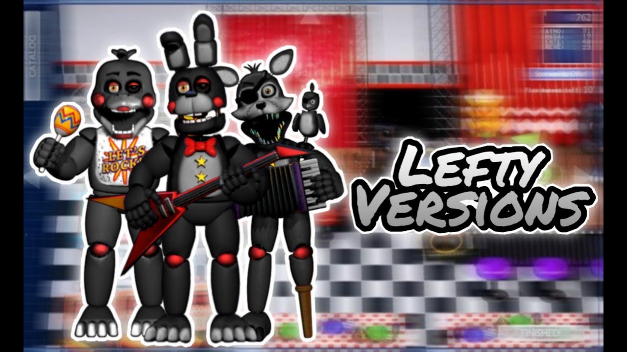 [FNAF 6] Speed Edit - Lefty Versions - YouTube