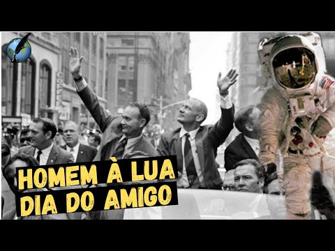 Como o Dia do Amigo surgiu a partir da ida do homem à lua.